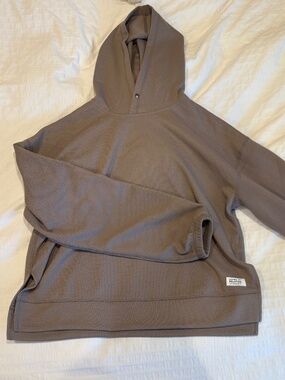 Peloton Waffle Snap Pull Over Hoodie